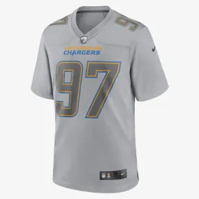 NFL Los Angeles Chargers Atmosphere (Joey Bosa) Men's Fashion Football Jersey - Grey