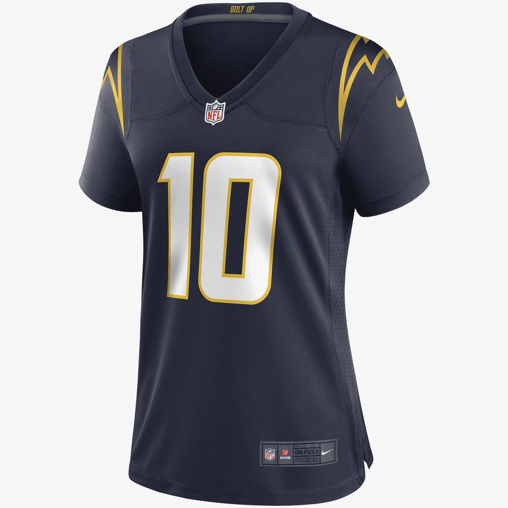 NFL Los Angeles Chargers (Justin Herbert) Women's Game Football Jersey - College Navy