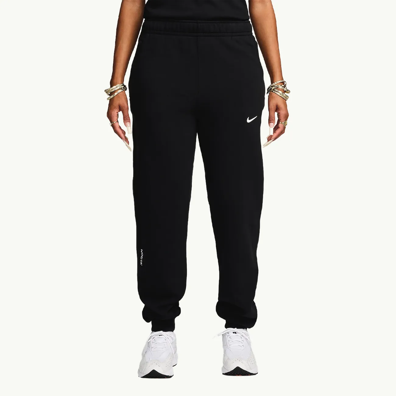 NOCTA Fleece Pant - Black/White