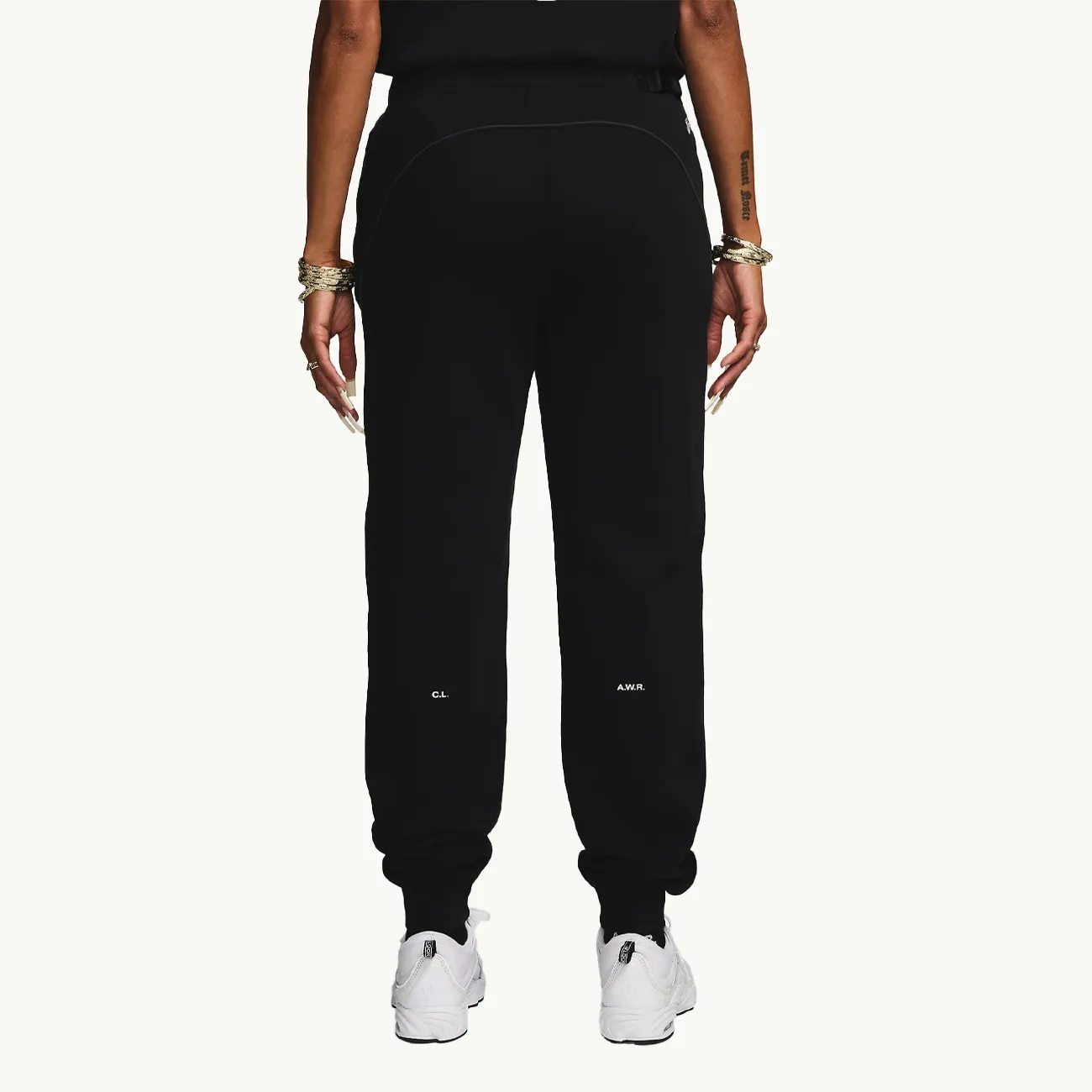 NOCTA Fleece Pant - Black/White