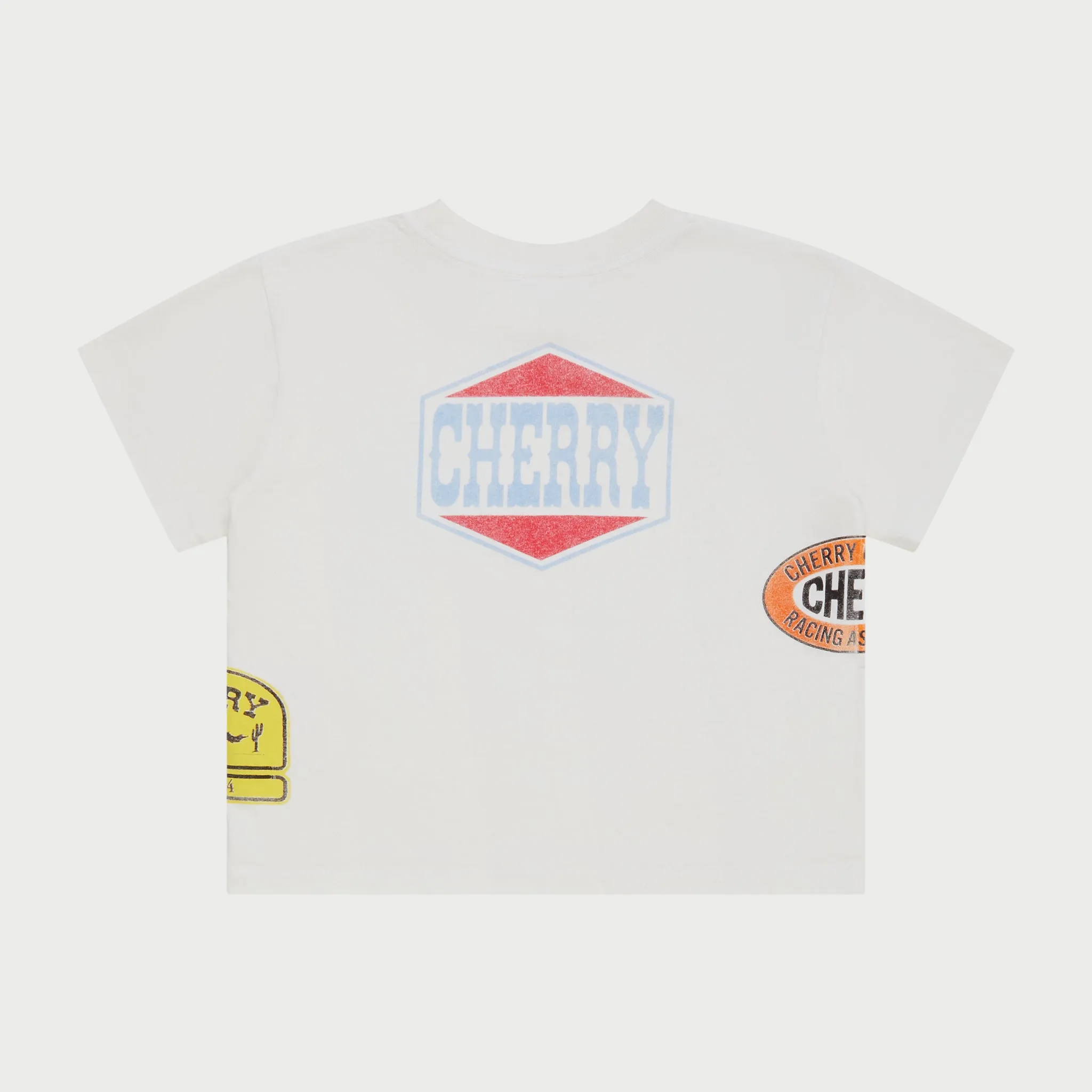 Off Road Boxy Baby Tee (Vintage White)