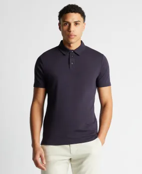 REMUS UOMO Relaxed Fit Polo Shirt/Navy - New SS24