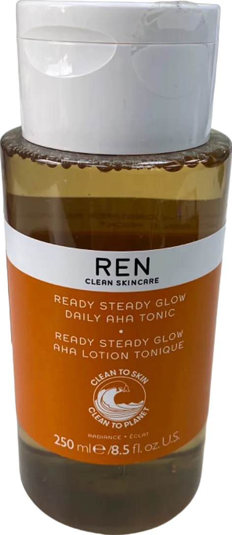 REN Clean Skincare Ready Steady Glow Daily AHA Tonic 250ml