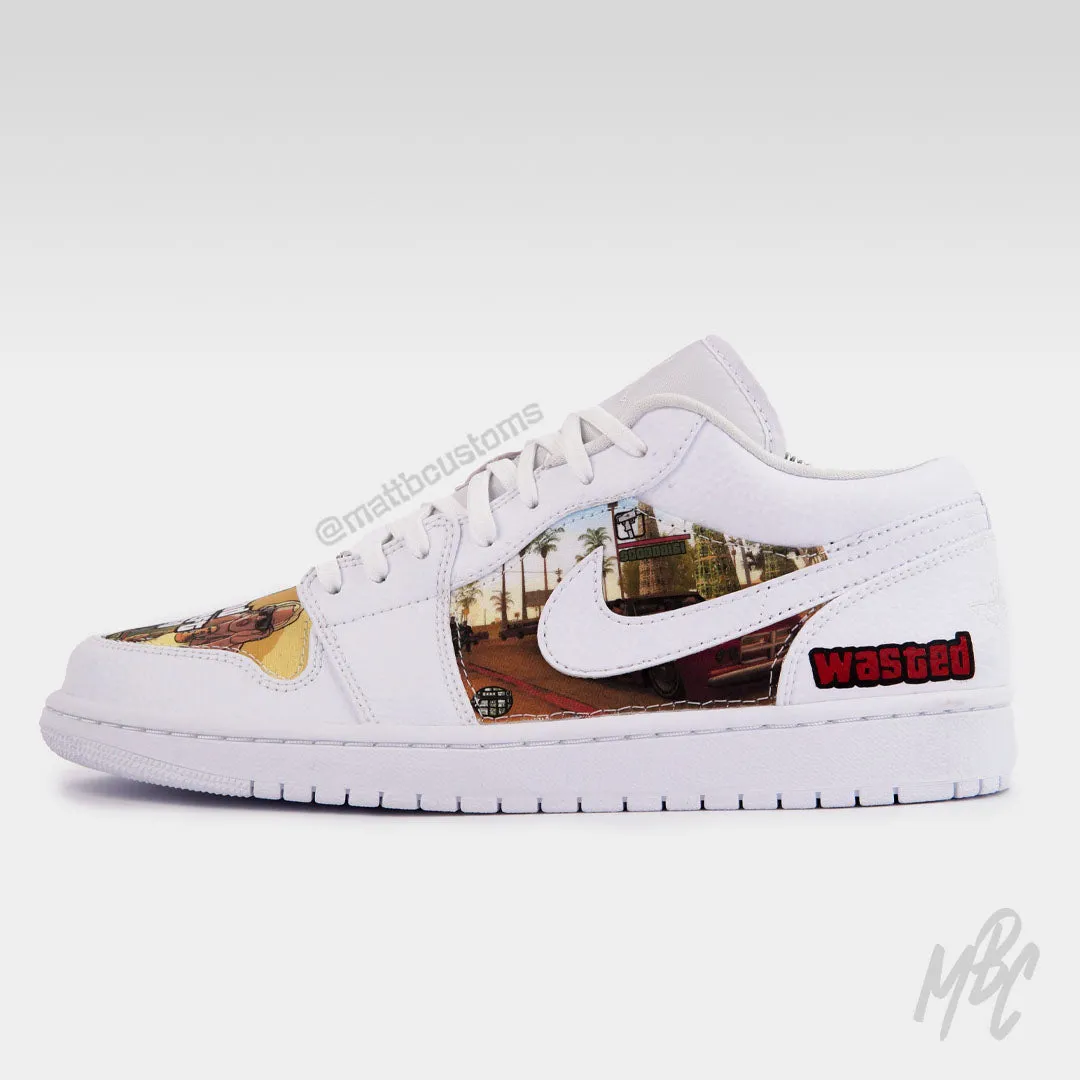 San Andreas Livin' - Jordan 1 Low Custom