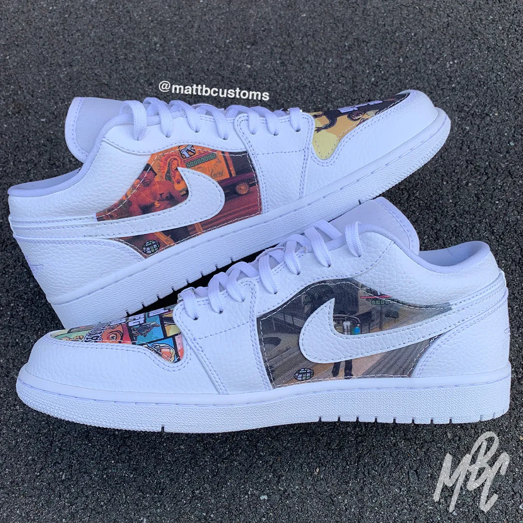 San Andreas Livin' - Jordan 1 Low Custom