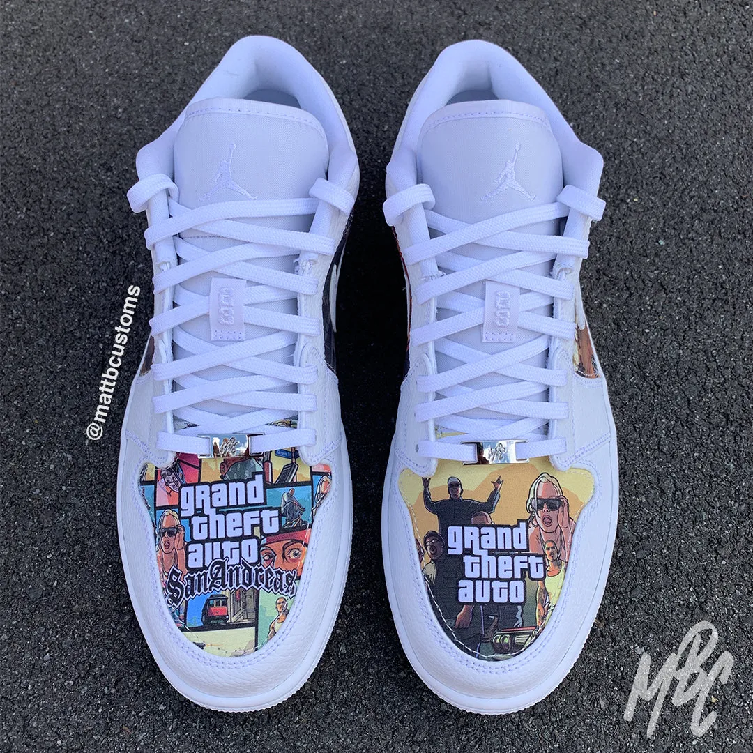 San Andreas Livin' - Jordan 1 Low Custom