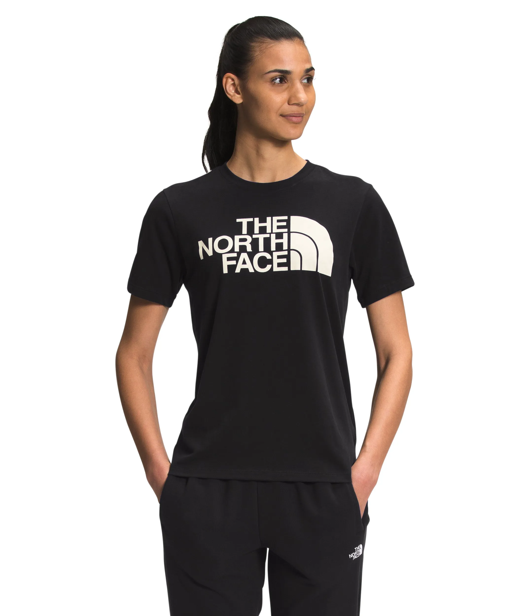 The North Face Half Dome Cotton SS Tee (Women's) TNF Black