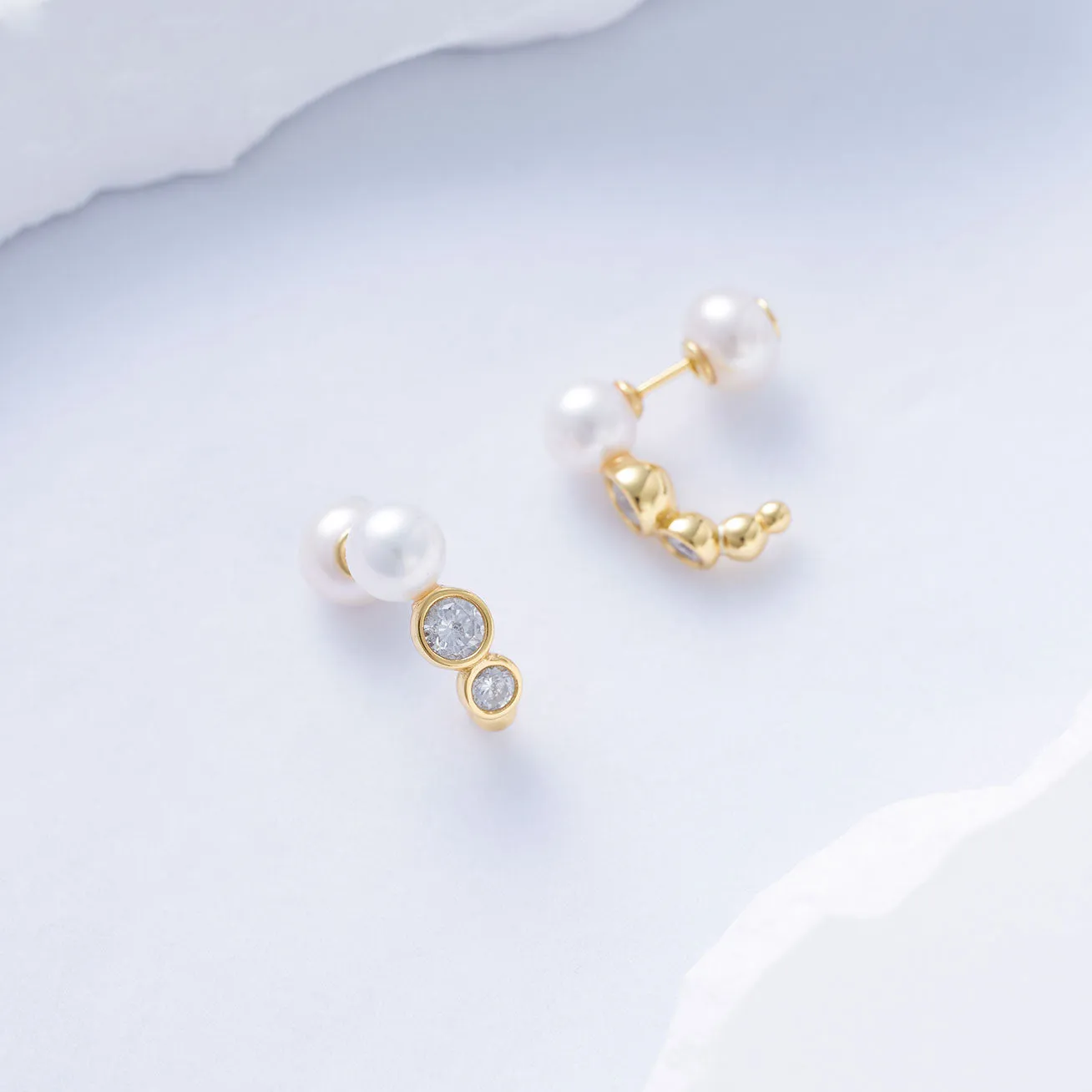 Top Grade Freshwater Pearl Earring WE00779| BUBBLE