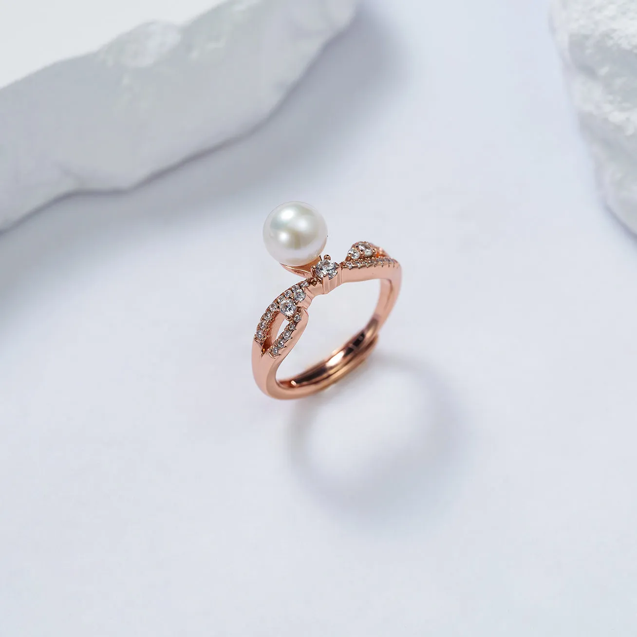 Top Grade Freshwater Pearl Ring WR00266 | STARRY