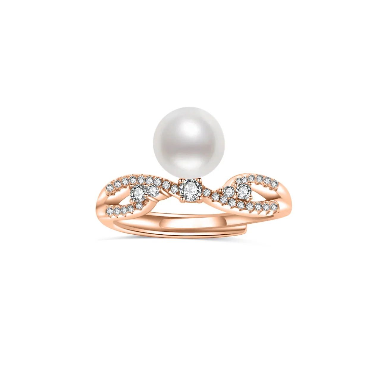 Top Grade Freshwater Pearl Ring WR00266 | STARRY