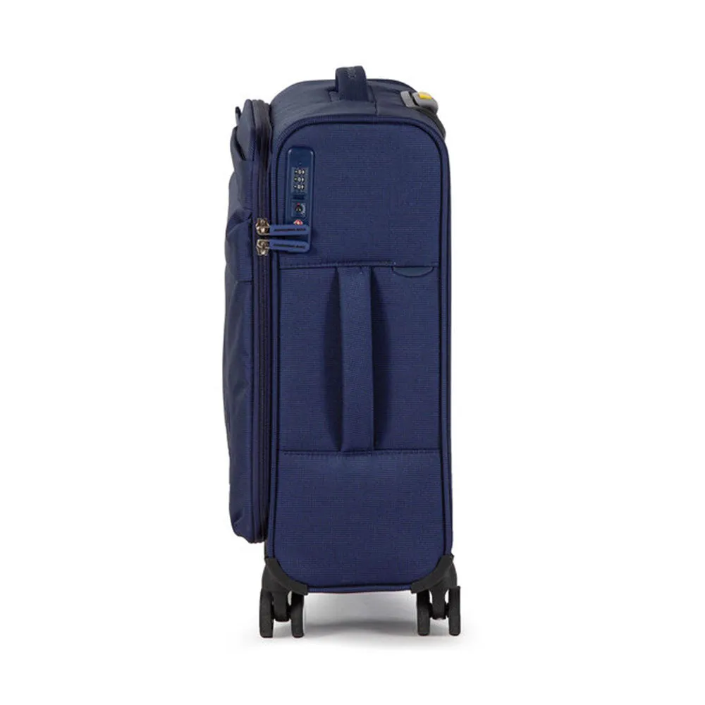 Trolley Cabina Semirigido 55cm Mandarina Duck 4 Ruote Linea MD20 Colore Dress Blue