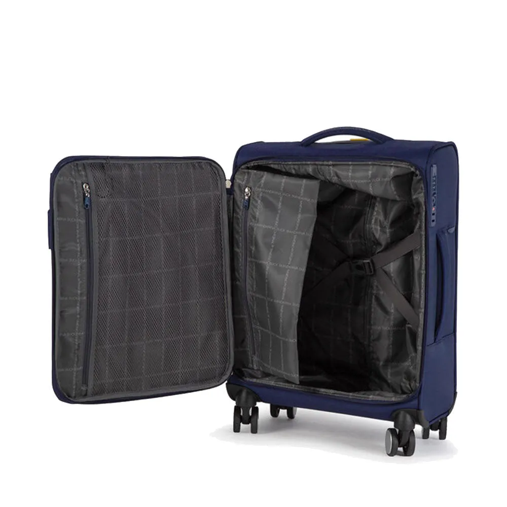 Trolley Cabina Semirigido 55cm Mandarina Duck 4 Ruote Linea MD20 Colore Dress Blue