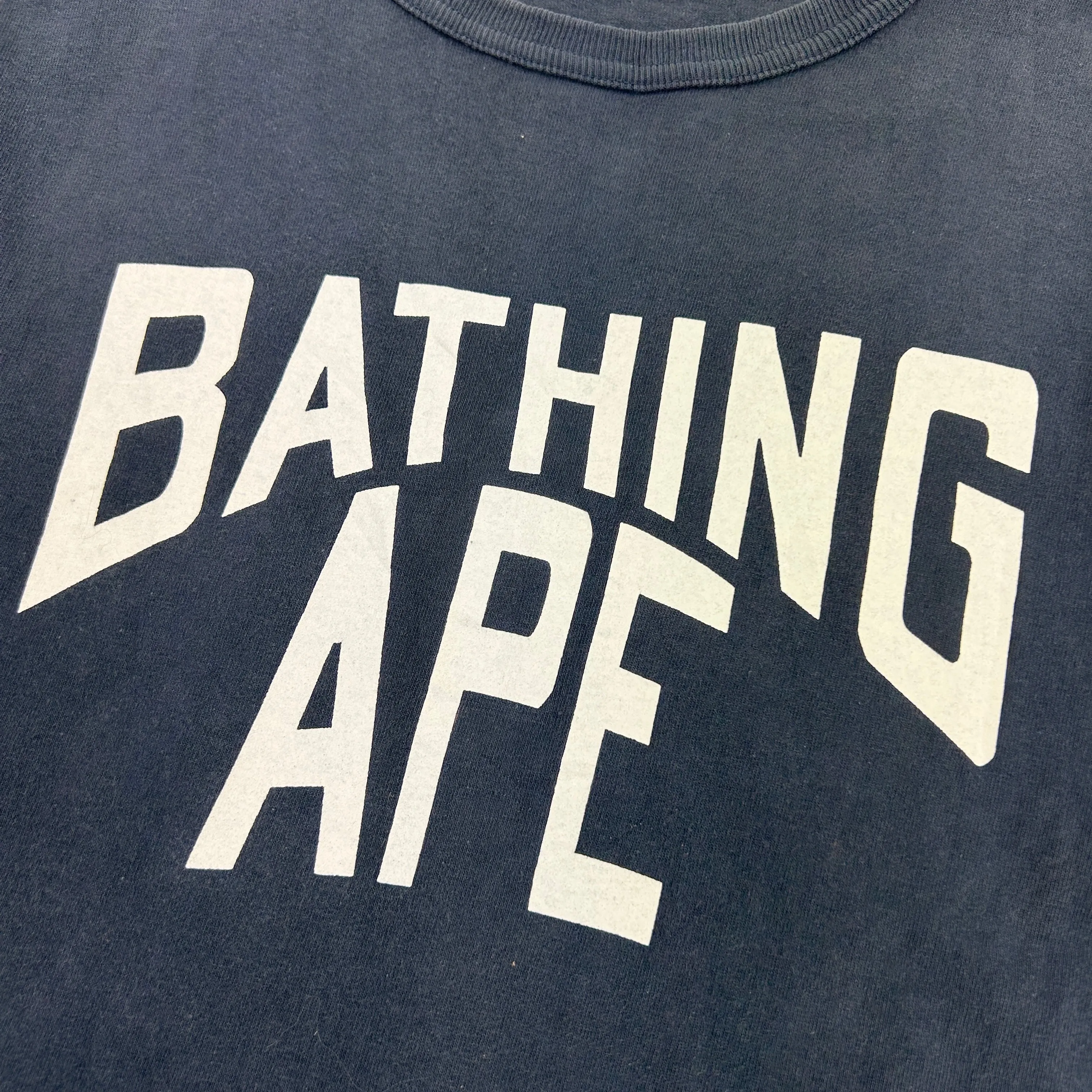 Vintage A Bathing Ape Logo T-Shirt Woman's Size L