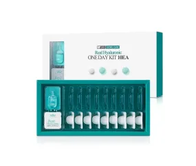 WELLAGE Real Hyaluronic Bio Capsule Blue Solution 1 Day Kit Cosmetics Skincare