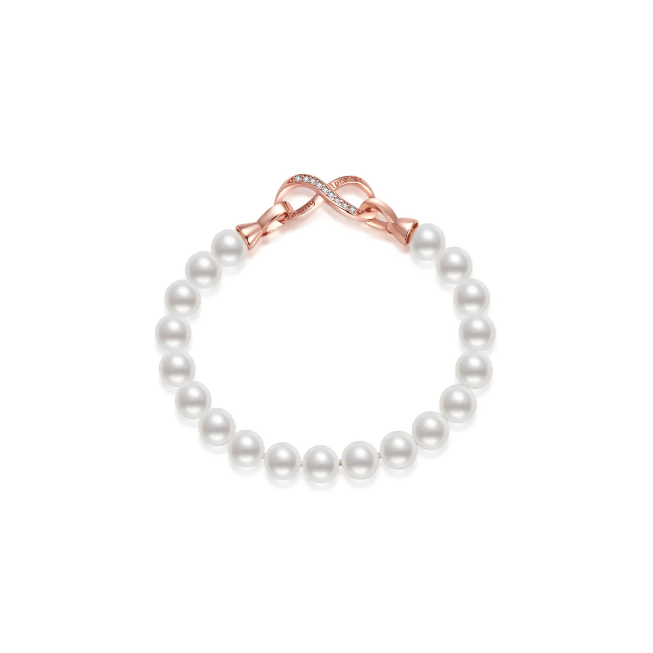 Wonderland Family Forever Freshwater Pearl Bracelet WB00057